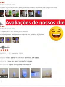 Repelente Ultrassônico Pest Reject Kit 2 Peças, Repelente Eletrônico Contra Ratos, Baratas, Formigas, Mosquitos, Pulgas e Aranhas Para Casa - M - Visão 7