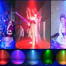 Party Lights Disco Ball RGB Sound-Activated Laser Light DJ Projector With Remote Control, Suitable For Christmas, Club Party, Birthday Gift, Karaoke KTV Bar, Dance Party, Halloween Party Decoration - USB Plug-in Model - View 6