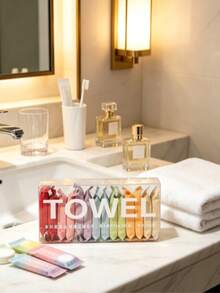 140/56/28/3pcs/Set Disposable Compressed Towels: Portable "Magic" Compressed Cleaning Wipes, Individually Wrapped, Soft & Hygienic, Non-Woven Travel Towel Sheets, Suitable For Camping, Hiking, Traveling, Fitness And Daily Use - Multiple Styles - View 9