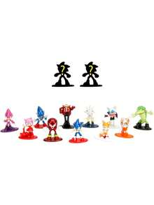Jada Toys -TheHedgehog Nano Metalfigs Mini Figure Collection, Random Die-Cast Game Characters, Tails, Shadow And More Classic Characters, Collectible Figures, Video Game Fan Display Decor, Birthday Christmas Gift Idea - Random 1 Pack - View 5