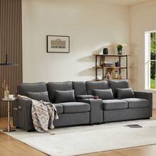 Sofas & Couches - Grey - View 4