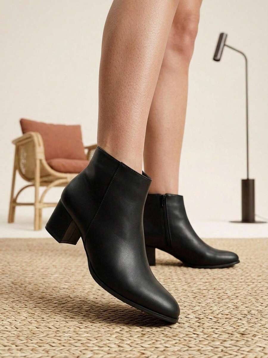 Women Ankle Boots & Booties - Black - View 1