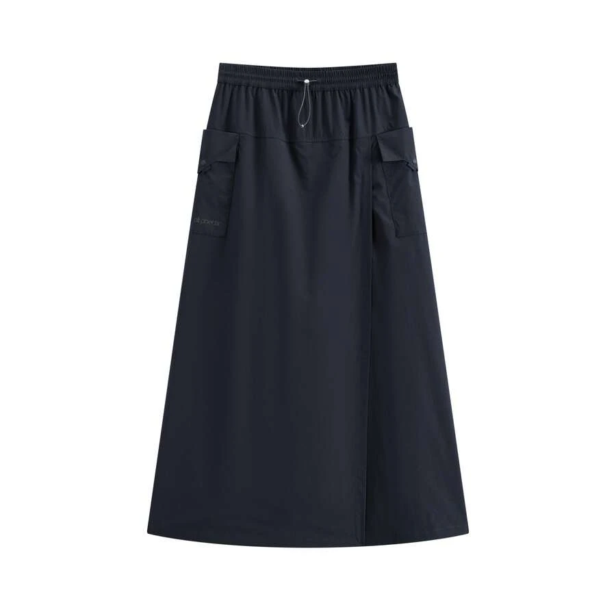 Phenix ALK Women's Outdoor Skirt 2025FW New Spring/Autumn Loose Windproof Waterproof Skirt - Black - View 1