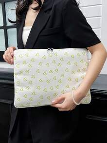 Laptop Case Solid Color Minimalist Luxury Multi-Size Laptop Tablet Storage Bag Computer Bag - Mint Green - View 6