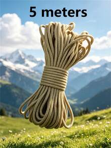 Cuerda de rescate multiusos para exteriores con núcleo de 7 hilos, camuflaje multicolor, 5/10/50/100m/pieza, cuerda de escalada, línea de vida de emergencia para tienda de campaña, cuerda de tracción de paracaídas, cuerda para tejer pulseras, cuerda colgante, camping, picnic, tendedero, cuerda para mascotas, cuerda DIY duradera - Paracord - Ver 79