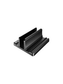 [Adjustable Ergonomic Laptop Stand]1pc Adjustable Ergonomic Laptop Stand, Height Adjustable Desktop Laptop Stand, Achieves Optimal Viewing Experience - Space-Saving Vertical Storage Rack Compatible With MacBook, Tablet, Black - Multicolor - View 12