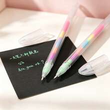 A 5 Packs Or 13-Pack Set Of Glitter Highlighters Featuring Art Markers With Quick-Drying Ink. Perfect For Journaling, Note-Taking, Scrapbooking, And Highlighting In Textbooks-Ideal For Both Office And School Use. A Must-Have For Back-To-School Season. - Sets - View 6