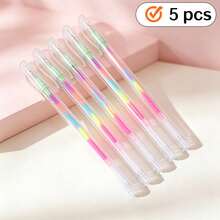 A 5 Packs Or 13-Pack Set Of Glitter Highlighters Featuring Art Markers With Quick-Drying Ink. Perfect For Journaling, Note-Taking, Scrapbooking, And Highlighting In Textbooks-Ideal For Both Office And School Use. A Must-Have For Back-To-School Season. - Sets - View 9