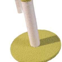 Vertical Sisal Cat Scratching Post, Stable Round Base, Fun Plush Hanging Ball, Multi‑Color Styles, Cat Scratching And Entertainment Supplies - Multicolor - View 8