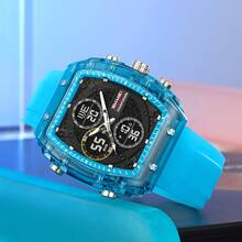 Jam Tangan Quartz Pria SKMEI 2602, Jam Tangan Olahraga Profesional Bergaya, Hadiah Ideal untuk Teman - Satu-Ukuran - View 8