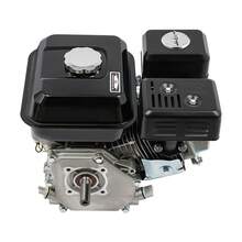 7.5hp Gasoline Engine 4 Stroke Horizontal Shaft 20mm Heavy Duty Aluminum Iron For Generator Oil Alert Air Cooled - Default - View 7