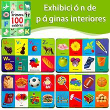 Montessori Spanish Learning Book Is A Colorful Picture Book With Many Beautiful Animal Images, Designed To Help Children Recognize Animals And Expand Their Vocabulary. This Book Is Suitable As A Birthday/Halloween Gift. - Multicolor - View 6