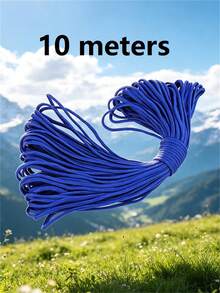 10M/50M/100M Nylon Paracord, 4mm 7-Strand - Non-Elastic Woven Rope, Suitable For Outdoor Training, Camping And DIY Activities - Multicolor - View 70