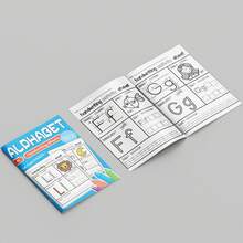 兒童字母手寫練習本，26頁字母描紅、著色與寫作練習活動，早期學習練習書，適合男孩女孩的居家、學校與旅行禮物 - Alphabet Book - 查看 2