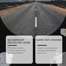 Daily Crack Filler, Floor Patching Agent, Elastic Anti-Crack, Heat-Resistant, Cold-Resistant, Sealing, Waterproof Crack Material, Effectively Fills Cracks In Concrete, Asphalt And Brick Structures, Easy To Use, Portable, Household Essential - A - View 7