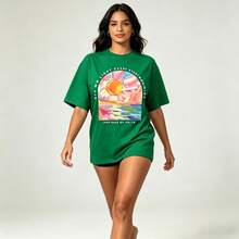 Women Senior T-Shirts & Tops - Green - View 3