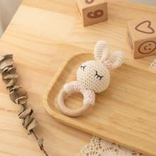 Mainan Kerincingan Rajutan Buatan Tangan, Mainan Rajutan Interaktif untuk Bayi, Lonceng Terintegrasi, Desain 3D yang Lucu, Detail yang Kaya, Menarik Perhatian Bayi, Mengembangkan Pendengaran Bayi, Hadiah untuk Acara Baby Shower, Hadiah untuk Ibu Baru, Hadiah Natal, Hadiah Paskah, Hadiah Kenang-kenangan Bayi Baru Lahir - MultiWarna - View 9