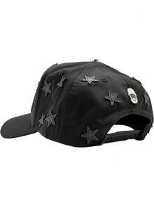 Baseball Caps - Black - View 8