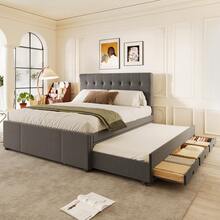 Bases de cama - Negro - Ver 1