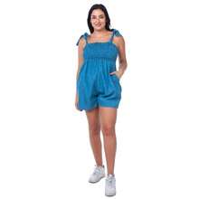 Maternity Denim Overalls & Jumpsuits - Dusty Blue - View 3