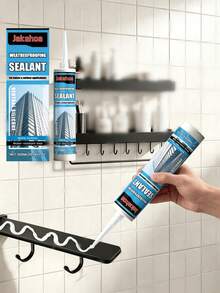 Waterproof Sealant, Nail-Free Sealant For Home, Wood, Metal, Ceramic, Universal Gap Repair And Bonding, With Precise Formula Ensuring Excellent Sealing Effect And Improving Construction Quality. Suitable For Home, Construction, Automotive And Other Fields. - A - View 2