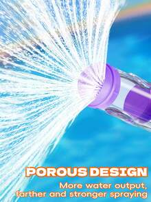 Summer Swimming Pool Beach Water Gun, 4-Color Fireworks Water Spray Gun, Pull-Out Outdoor Water Gun, Birthday Gift - A - View 6