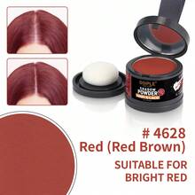 GOIPLE 0.18oz/5g Hairline Powder Waterproof Instant Coverage For Bald Spots, Forehead, Filling Sparse Areas, Hairline Shadow Powder, Includes Mini Mirror, Sponge Puff - Gold - View 25