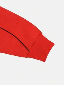 Nike Jaket Tenun Tanpa Tudung Pria AS M NK AIR FLC TRK JKT IF1263-696 - Merah - View 6