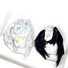 1件 天使與惡魔 3英吋小卡展示架，偶像周邊照片收藏儲存卡套，可客製化DIY - 彩色 - 查看 7