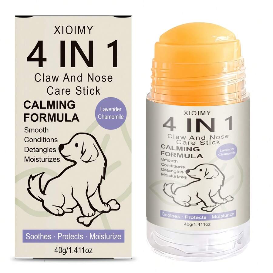 Pet Paw & Skin Care - Red and White - View 1