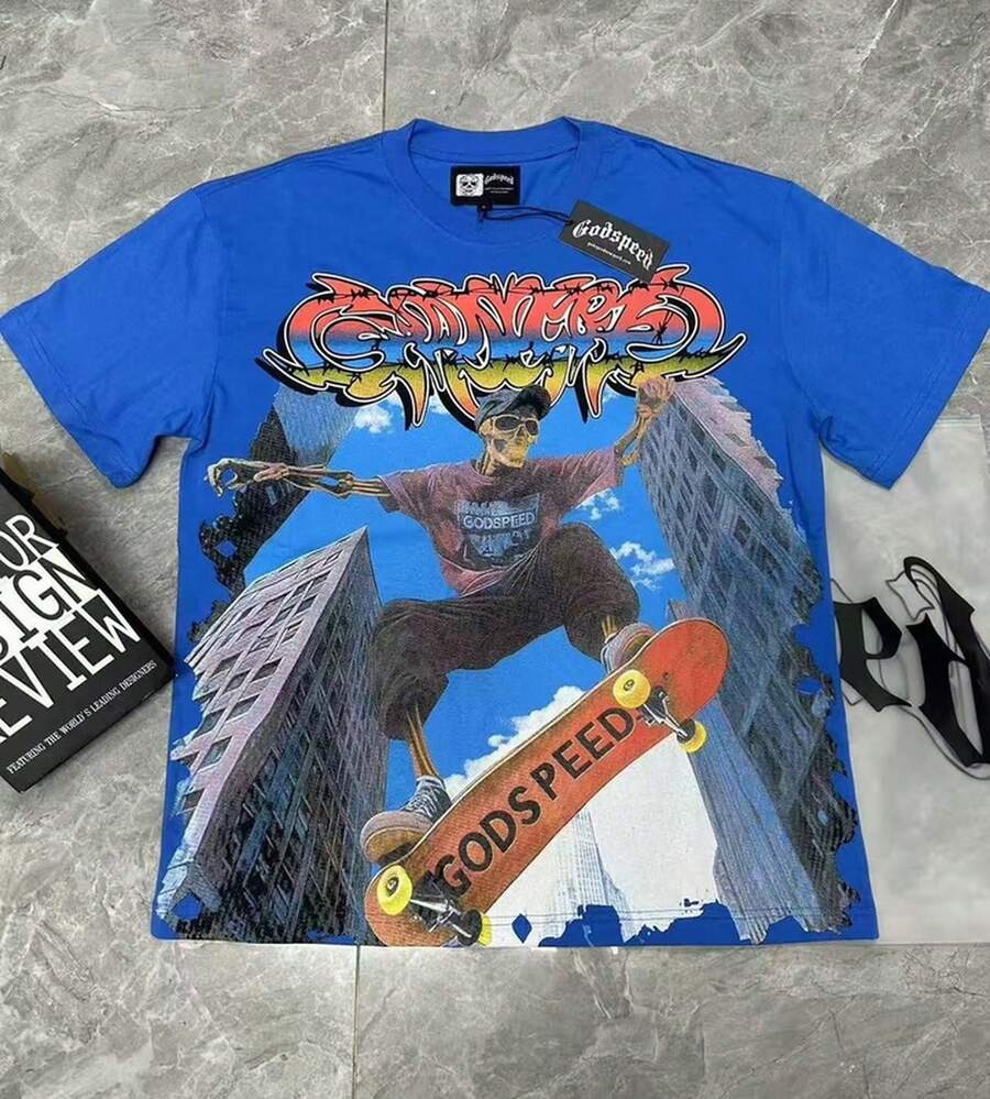 Women T-Shirts - 藍色 - 查看 1