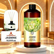 500ml Fragrance Essential Oil Refill, Suitable For Aroma Diffusers And Humidifiers, Home Air Freshener Refill Pack, Suitable For Bedroom, Living Room, Bathroom And Commercial Spaces, Stylish Bottle Design, Multiple Fragrance Options - 500ml Amber Glass Bottle Essential Oil - View 15