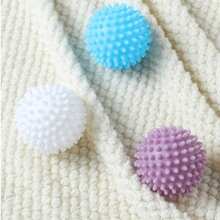 4pcs Laundry Balls, Large Size 6.2cm, Durable, Random Color, Strong Stain Removal Anti-Tangle Thickened Friction Laundry Balls For Washing Machine, Laundry Helper - Multi-color - View 6