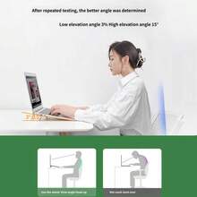 Invisible Laptop Stand, Foldable & Adjustable Laptop Lift Stand, Portable Mini Computer Stand With Heat Dissipation Design, Suitable For Office Desk And Office - View 7