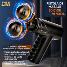 D&M Massage Gun - Black - View 2