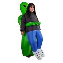 Halloween Christmas Party Alien Hugging Inflatable Costume, Unisex Inflatable Costume, Personalized Holiday Outfit Inflatable Costume, Blower Included, Battery Not Included - Size L for Height 1.5m-2m - View 13