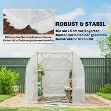 Plant Covers - White + POLYETHYLENE - View 4