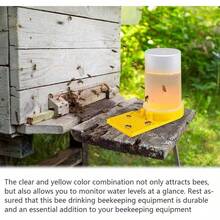 5件組:蜂巢式入口餵食器、蜜蜂飲水器、養蜂工具、自動飲水器,適用於鴨、雞、小雞、火雞和兔子 - 餵水器 - 查看 8