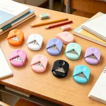 10pcs/1pc R4 Corner Rounder, Portable Paper Cutter, Suitable For Cards, Photo Cutting, DIY Scrapbooking, Corner Cutting Tool, Manual Photo Paper Card Right Angle Sharp Arc Trimming Knife, Back To School, School Supplies - A - View 12
