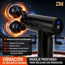 D&M Massage Gun - Black - View 4