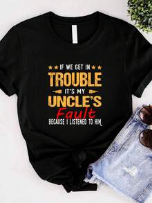 Women T-Shirts - 黑色 - 查看 1