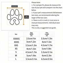 4pcs Small Dog Waterproof Dog Shoes, Protect Pets' Paws And Keep Them Dry - Red - View 4