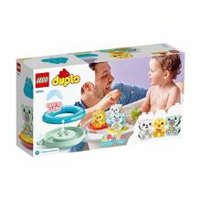 LEGO Mainan Balok Bangunan 10965 Happy Bath: Kereta Hewan Mengapung Seri Duplo Mainan Balok Bangunan Partikel Besar - MultiWarna - View 2