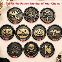 Custom Halloween Wax Seal Stamp Kit - Multicolor - View 13