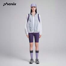 Phenix 2026SS Women's Antibacterial High Waist Tight Casual Cycling Shorts For Sports And Outdoor - Mystic Purple - View 2