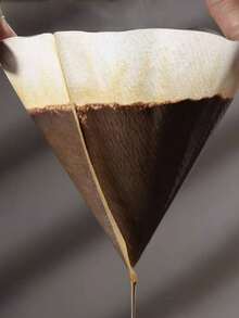 150 buah Filter Kopi V 60, Kertas Filter Kopi V 60, Filter Kertas Berbentuk Kerucut Mudah Digunakan Desain Terbaru Ukuran V02, Filter untuk Mesin Kopi Pour Over dan Drip - Putih - View 4