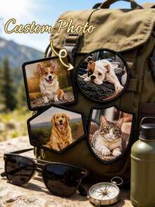 Custom Heat Transfer Patches: Perfect DIY Heat Transfer Labels For Personalized Jackets, Bags, Hats, Create Unique Gifts And Clothing Customization - Multicolor - View 3