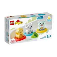 LEGO Mainan Balok Bangunan 10965 Happy Bath: Kereta Hewan Mengapung Seri Duplo Mainan Balok Bangunan Partikel Besar - MultiWarna - View 5