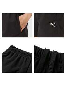 Puma Women's WARDROBE ESS A-Line Woven Shorts 3" Casual Running Shorts 639889-01 - Black - View 10