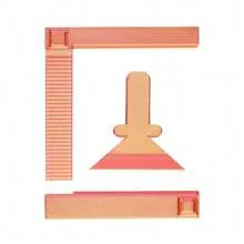 New 3D Printed Precision Positioning Ruler Set, 3 Pieces, Colorful, Suitable For Diamond Painting Beginners And Enthusiasts - A - View 10